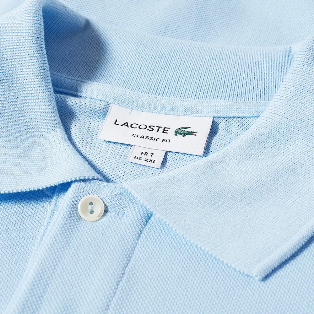 Lacoste Klassieke Polo in Panorama Blauw Blue Heren