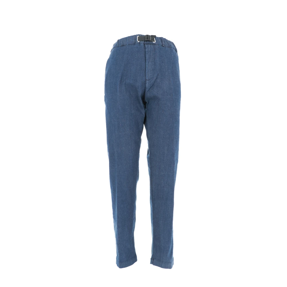 White Sand Slim Fit Broek voor Mannen Blue Heren