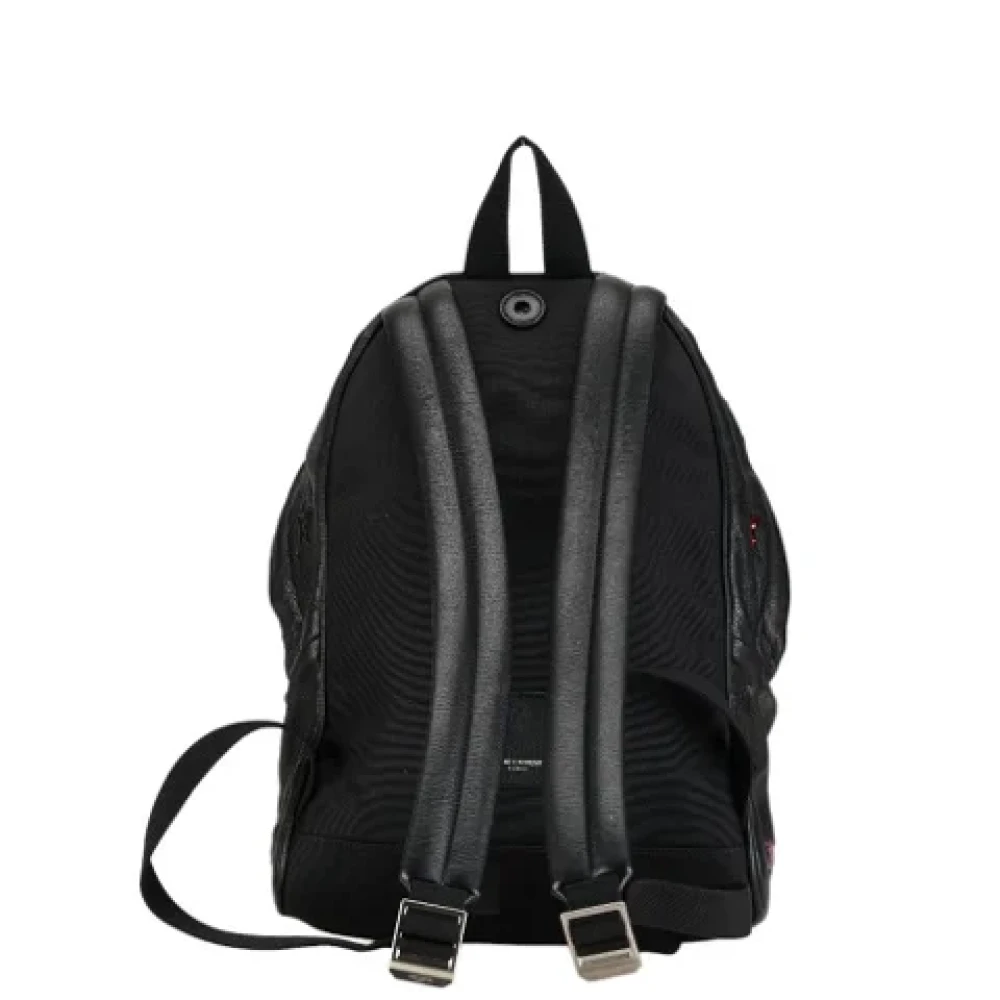Yves Saint Laurent Vintage Pre-owned Fabric backpacks Black Dames