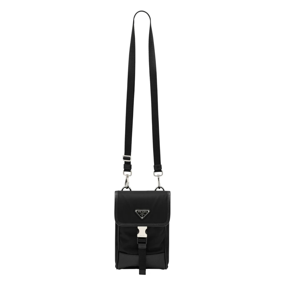 Prada Mobiele Telefoonhouder Stand Black Heren