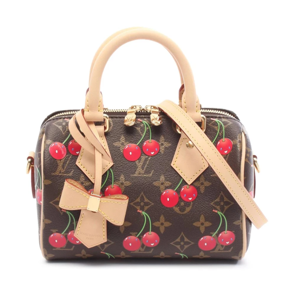 Louis Vuitton Vintage Women's Brown Pre-Owned Speedy Satchel Bag
