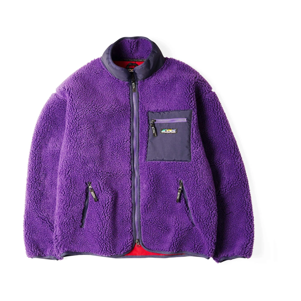 Manastash Katoenen parka en gewatteerde jassen Purple Heren
