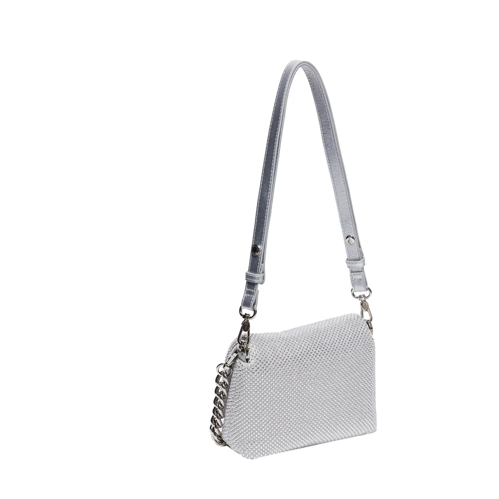 Liu Jo Zilveren Schoudertas Chic en Elegant Gray Dames