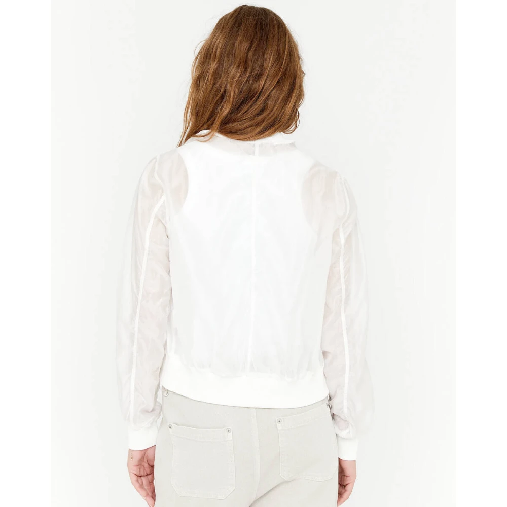 Moscow Lange Mouw Blouse White Dames