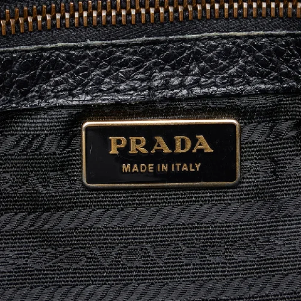 Prada Vintage Pre-owned Shoulder Bag Black Dames