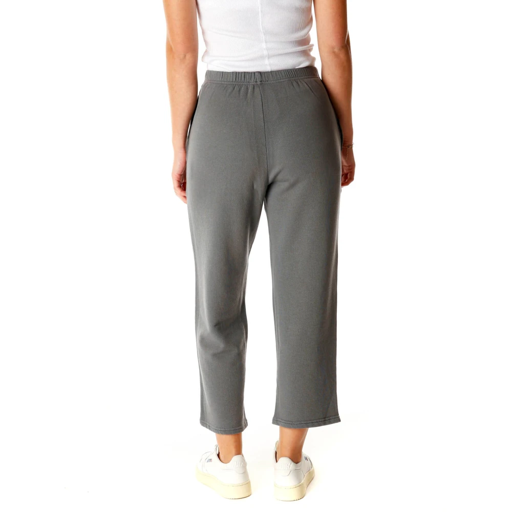 American vintage Lichte joggingbroek met zijzakken Gray Dames