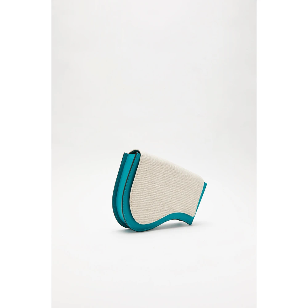 Biagini Canvas Wave Schoudertas Blue Dames