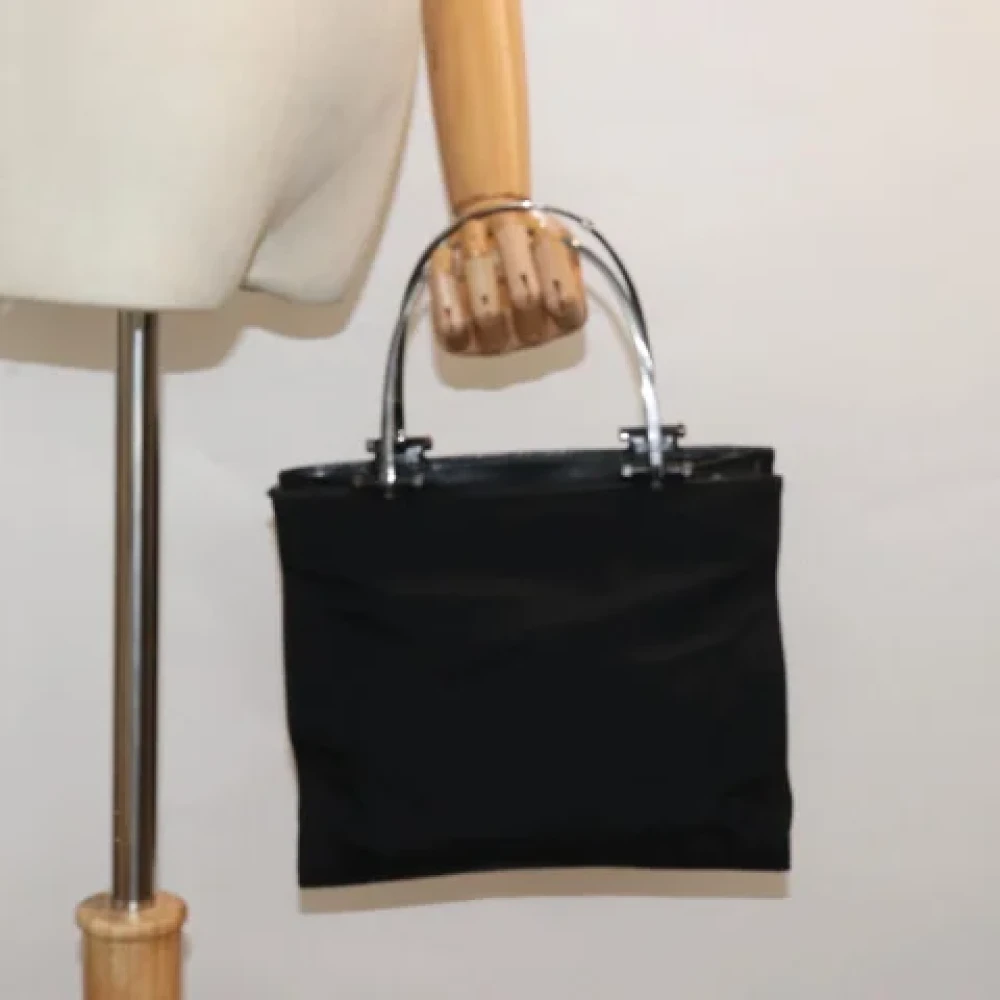 Gucci Vintage Pre-owned Fabric gucci-bags Black Dames