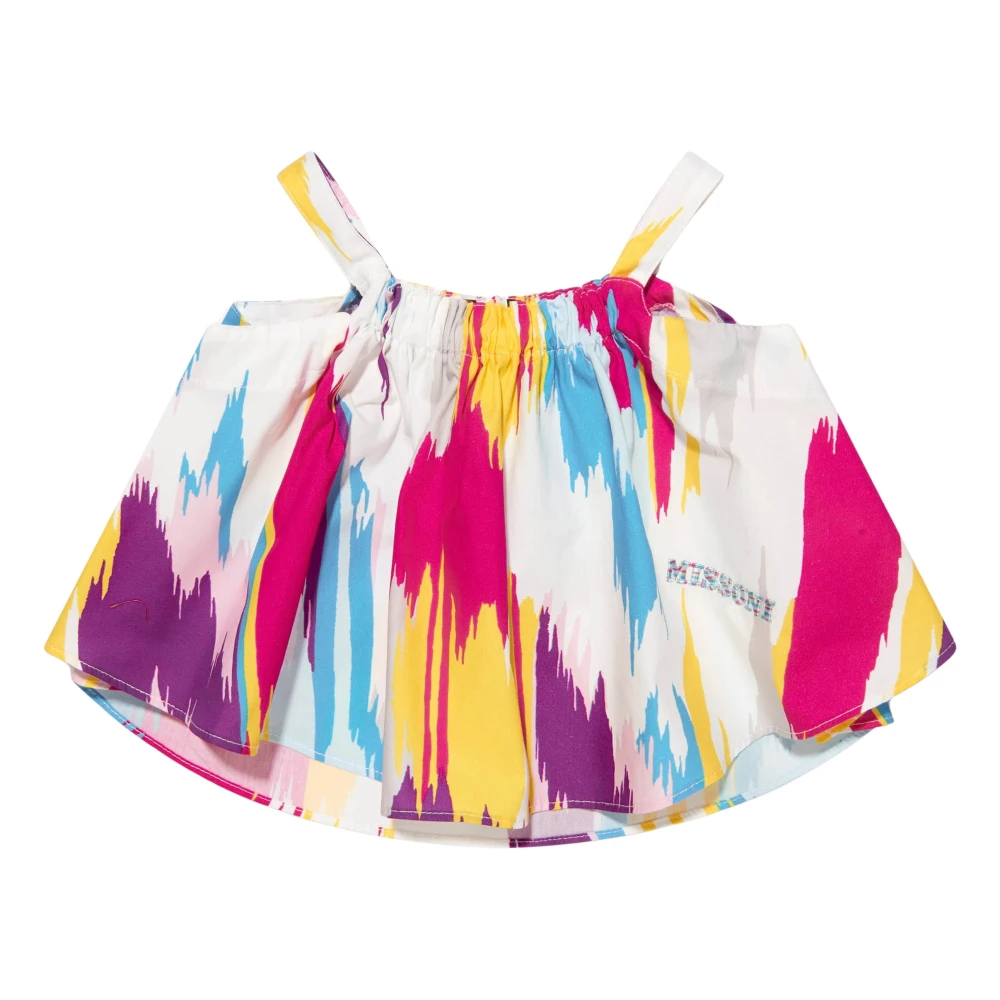 Missoni Girls Multicolor Multicolour Printed Top Size 14 Y