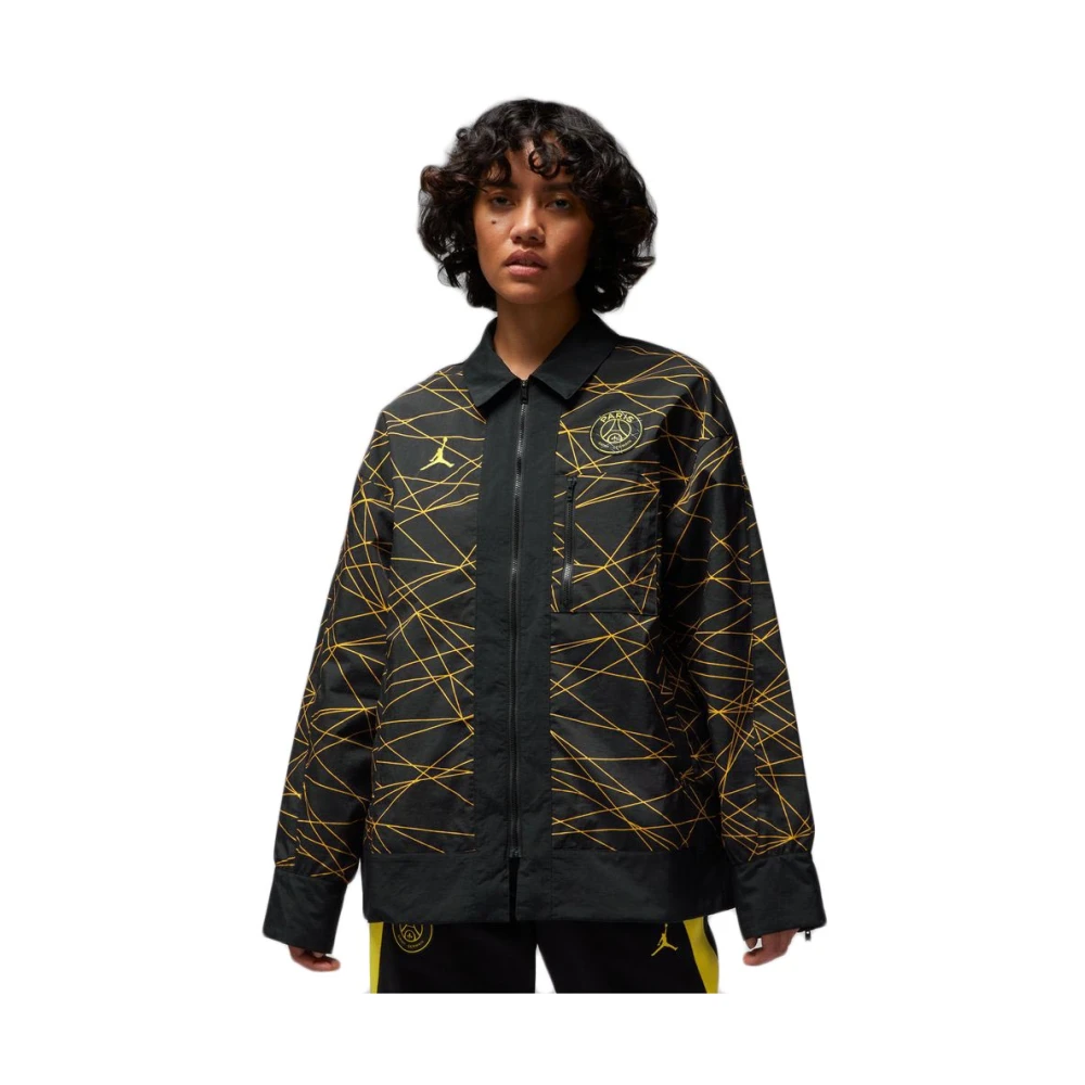 Jordan Black Training, Female, M, Paris Saint-Germain /Yellow Hoodie