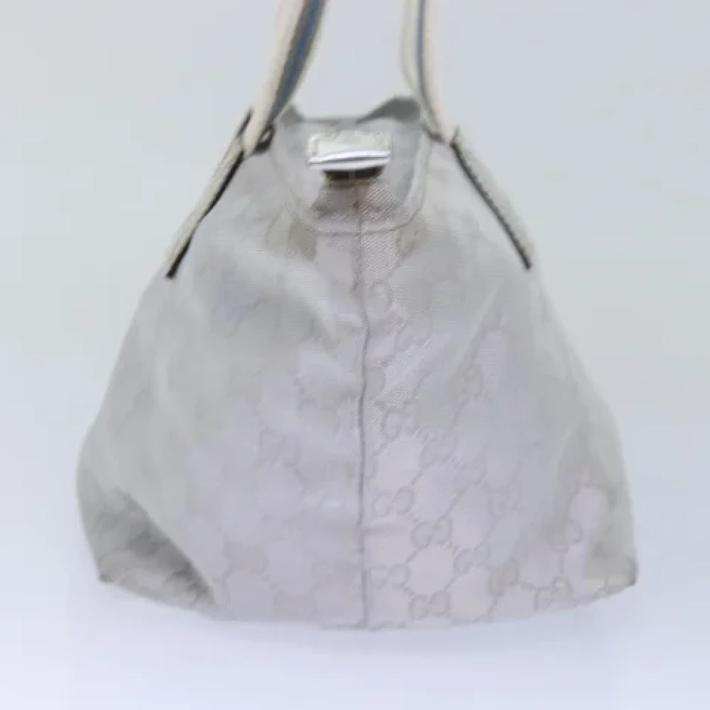 Gucci Vintage Pre-owned Canvas totes Gray Dames