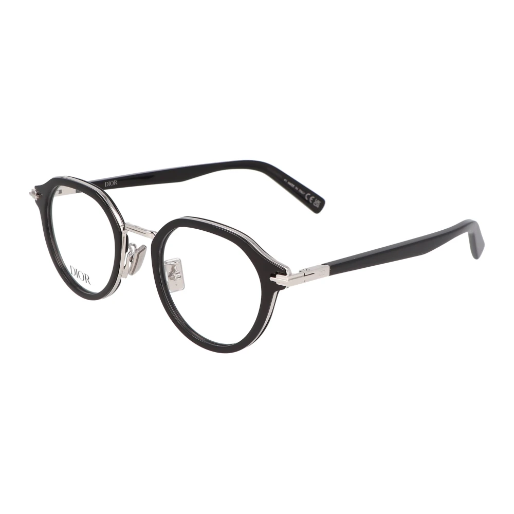 Dior Elegant Svart Pantos Glasögon Brown, Unisex