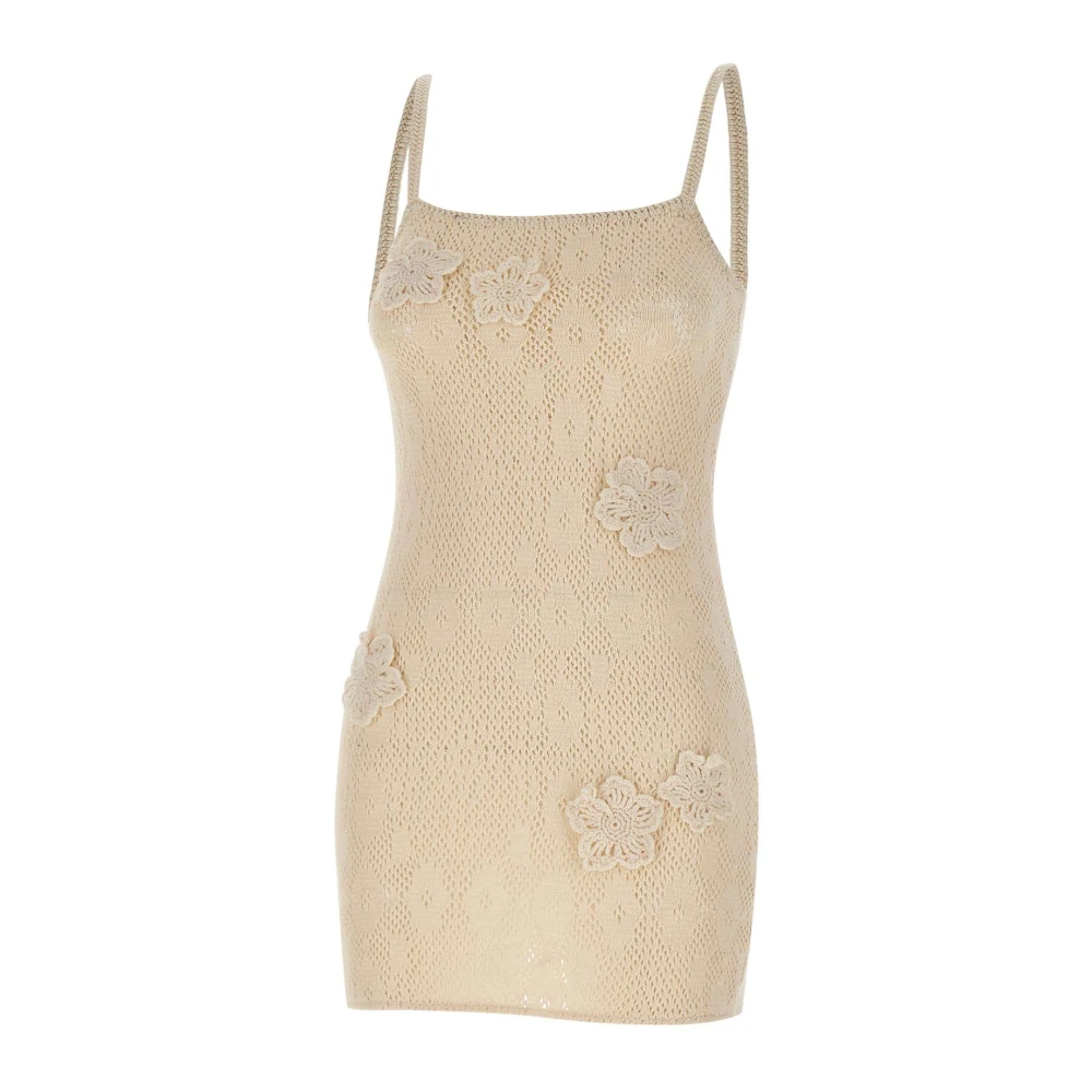 Mc2 Saint Barth Beige Artie Dress - Female - Short Dresses - S - Dresses