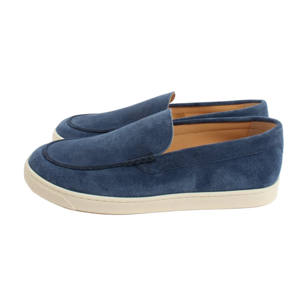 Brunello Cucinelli Blå Herr Mockasiner Art 251mzuhvsn335c2860 Blue, Herr