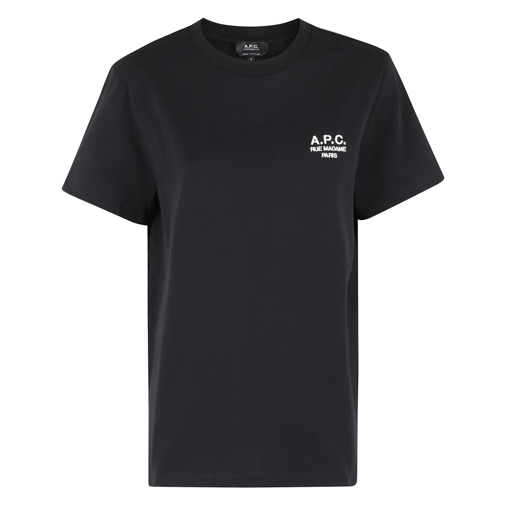 A.p.c. Madame Rue Standaard T-shirt Black Dames