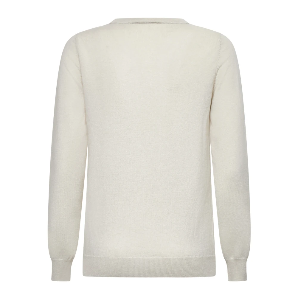 BRUNELLO CUCINELLI Witte Sweaters voor Mannen en Vrouwen White Dames