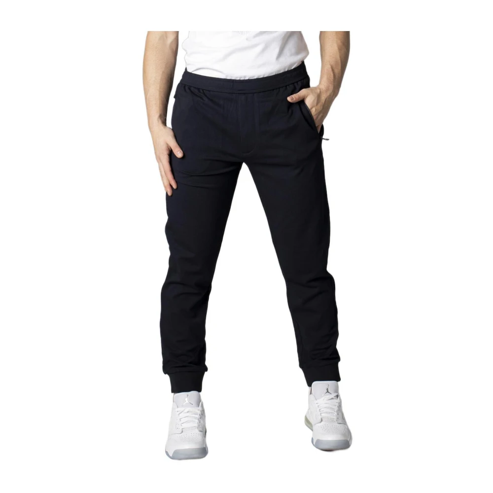 Armani Exchange Blå Knit Joggers