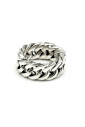 zilveren-gourmette-ketting-ring