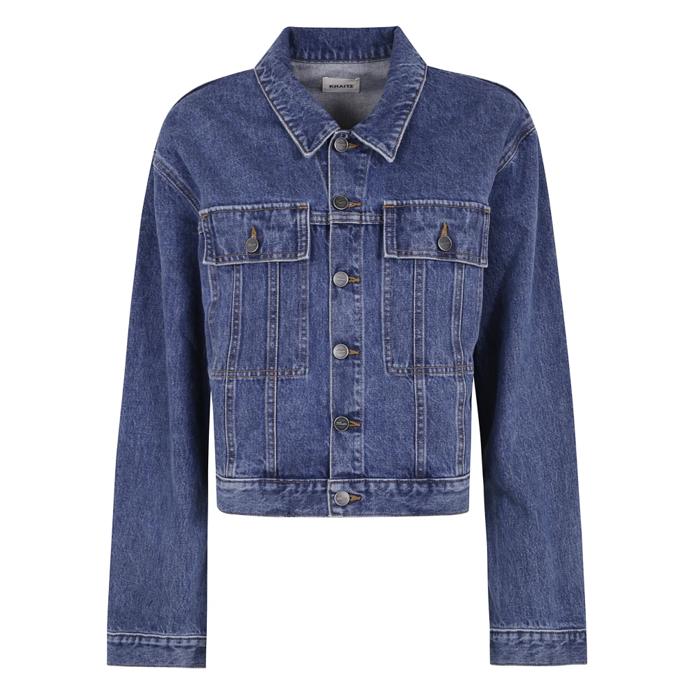 Jackets > Denim Jackets - - Khaite - Modalova