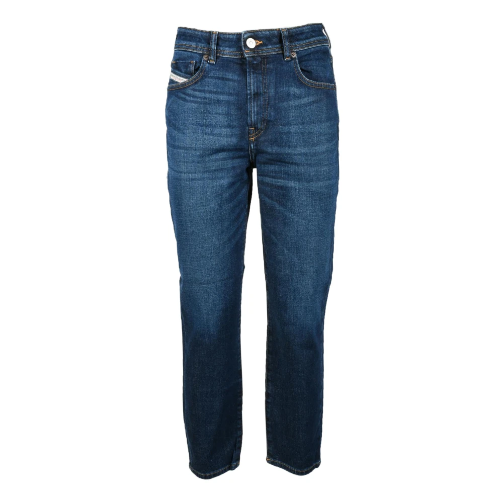 Diesel Klassieke Denim Jeans met Elastaanmix Blue Dames