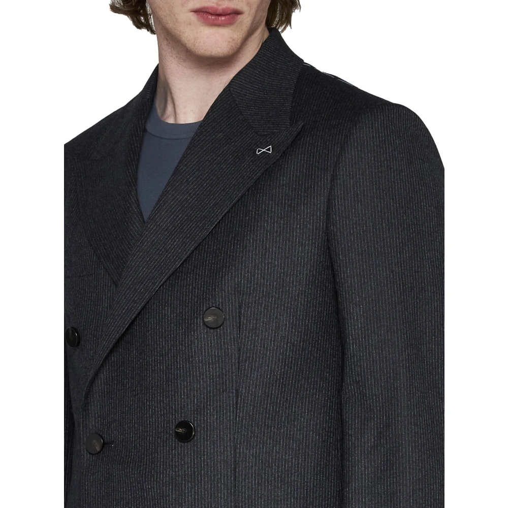 D4.0 Stijlvolle Jassen in Wit Blauw Black Heren