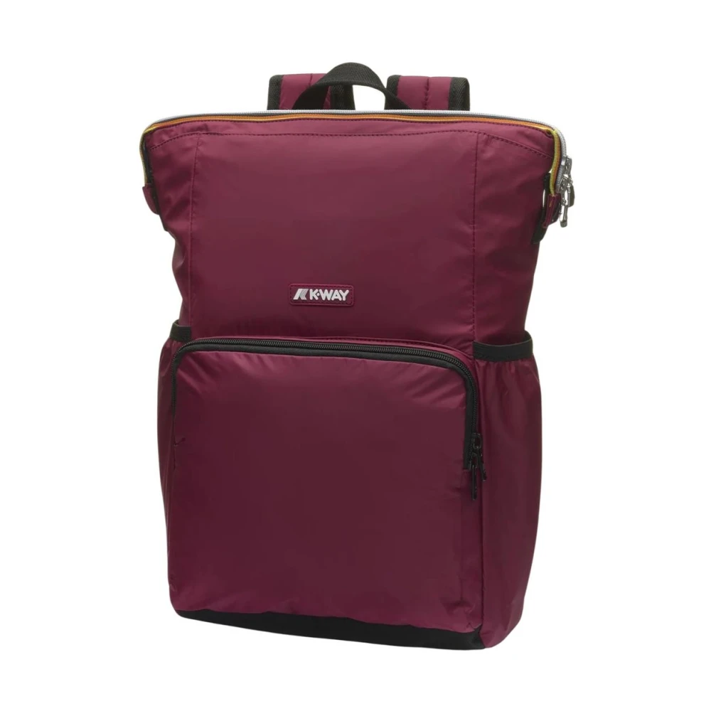 K-way Lichtgewicht Opvouwbare Regenjas Red Unisex