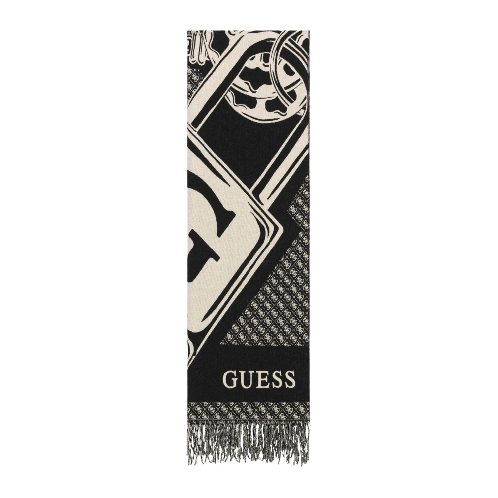 Guess Donna Nero Accessori, Taglia Unica, New,