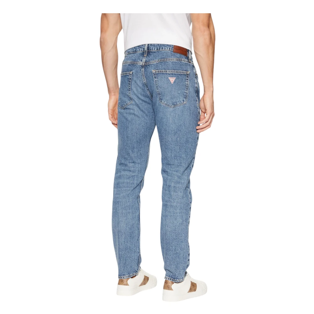 Guess Biologische Slim Jeans Blue Heren