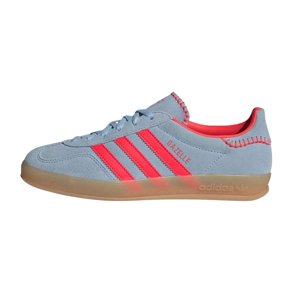 Adidas Blue Gazelle Indoor - Female - Skateboarding - 7 Uk - Sport