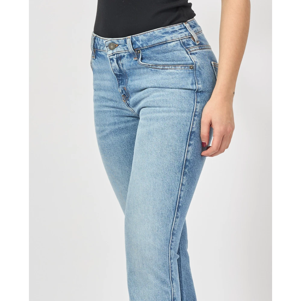 Guess Bootcut Blauwe Denim Jeans Blue Dames