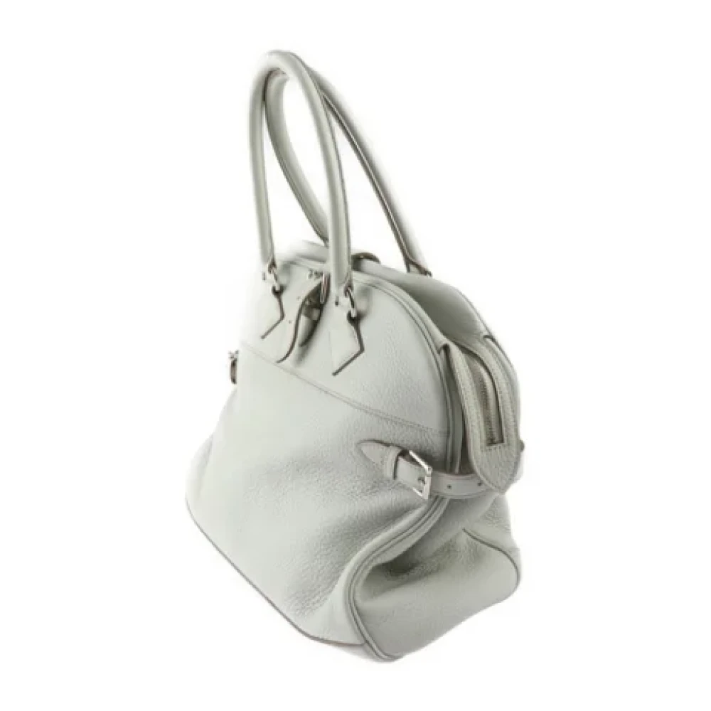 Hermès Vintage Pre-owned Fabric handbags Gray Dames