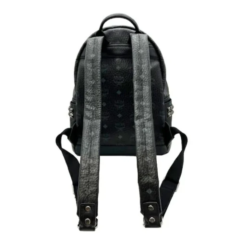 MCM Pre-owned Leather shoulder-bags Black Dames