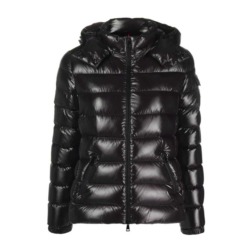 Moncler , Winter Jackets, Female, Black, S, Coats