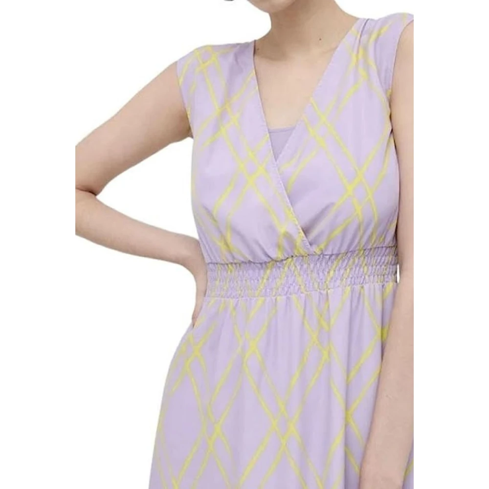 Silvian Heach Elegante Jurk voor Vrouwen Purple Dames