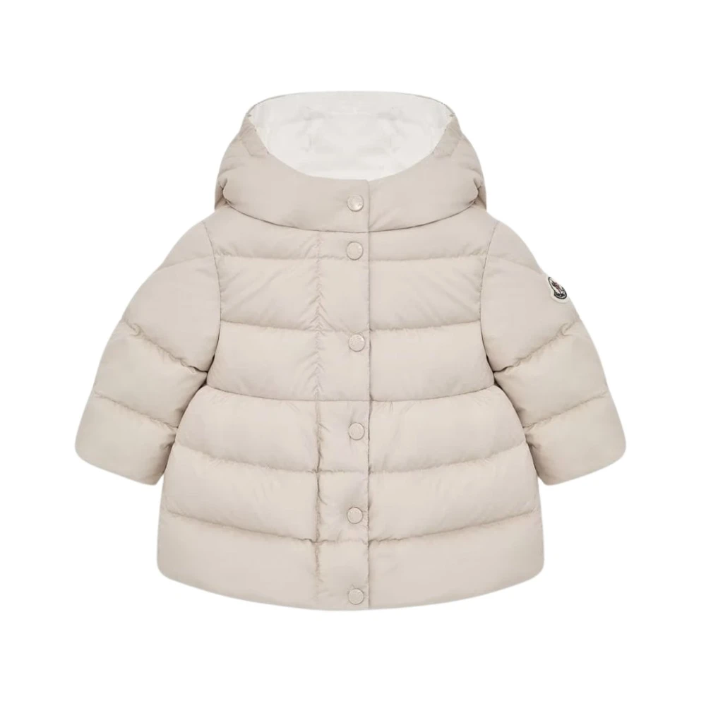 Moncler Enfant Baby Charlotte Long Parka Size: 3Y- Colour: Pink - Unisex - Winter Jackets - Beige - 2 Y - Kids