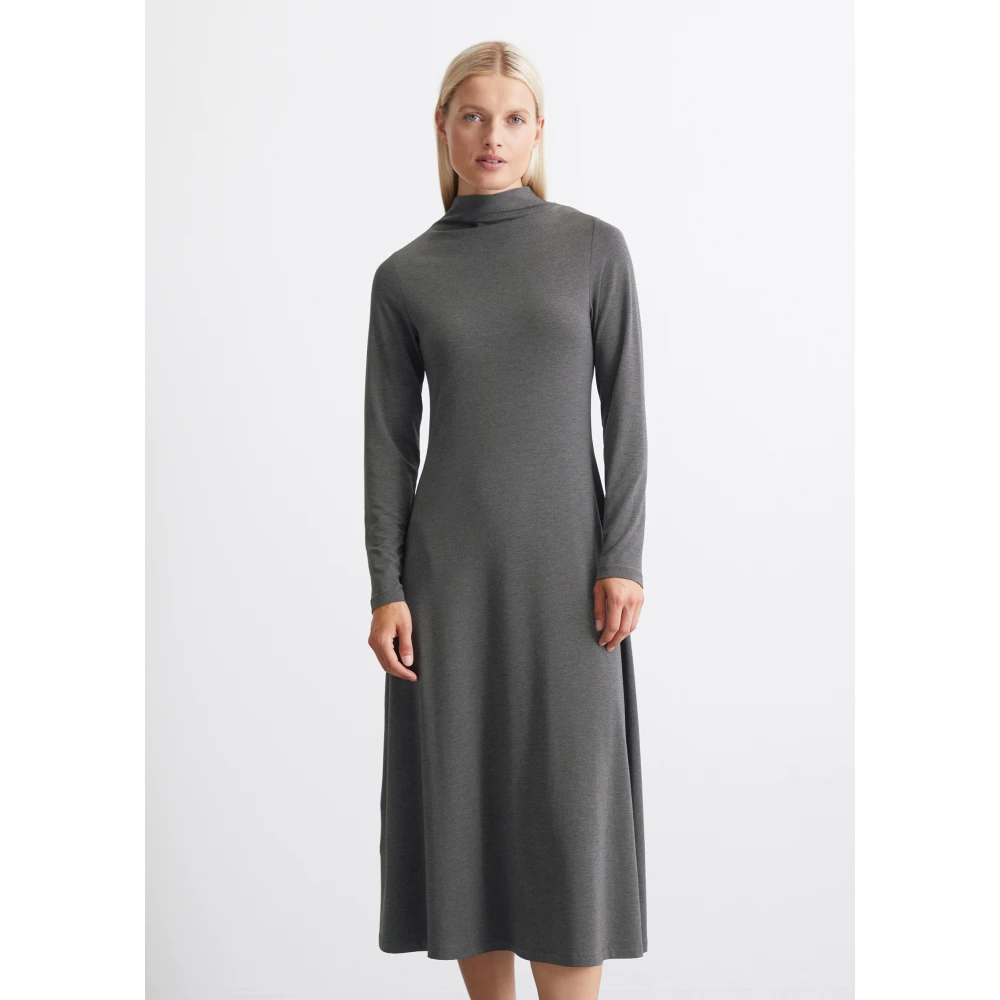 Marc O'Polo Jersey jurk regular Gray Dames