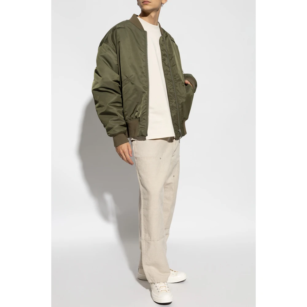 Carhartt WIP Broek met Logo Beige Heren