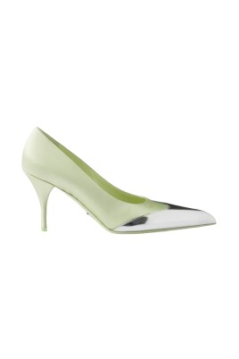 green-satin-metallic-leather-pumps
