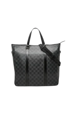 Pre-owned Tadao Damier Graphite 2way Bag