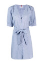 robe-courte-texturee