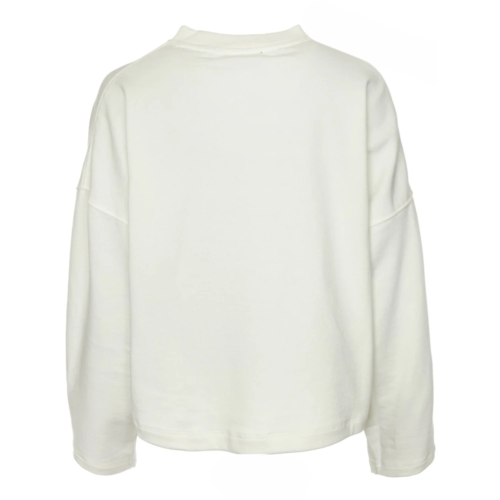 Essentiel Antwerp Bloemen Sequin Sweater White Dames