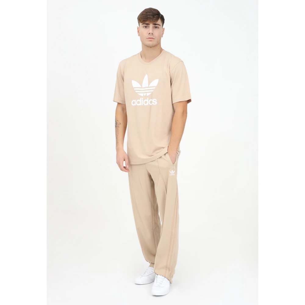 adidas Originals Monogram 2 Track Sportieve Broek Beige Heren