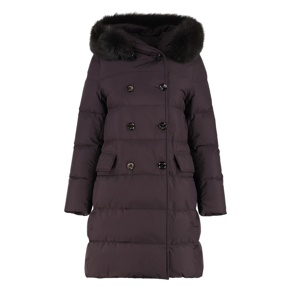 Moorer - Coats > Parkas - Purple - Moorer - Modalova