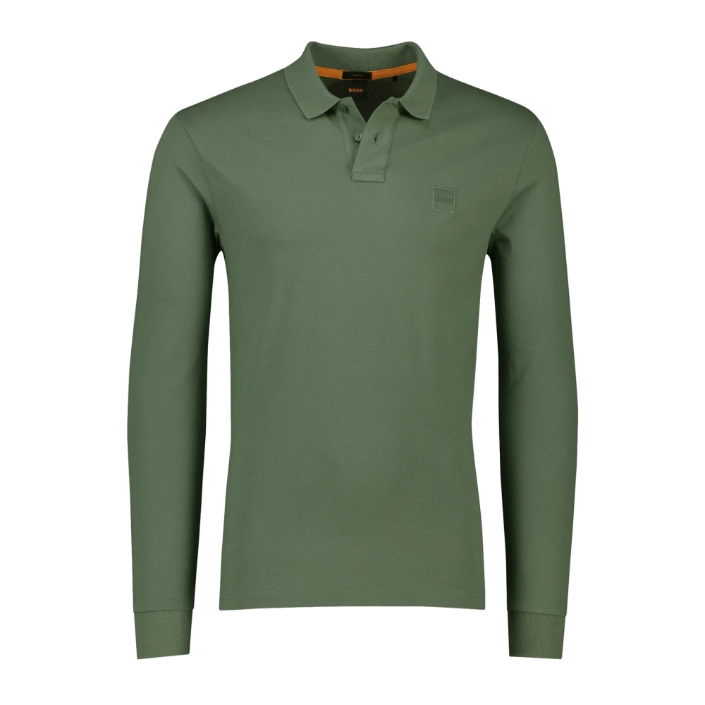 Hugo Boss Groene poloshirt met korte mouwen Green Heren