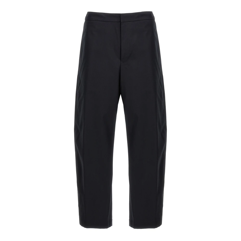 Jil Sander Blue 233 Trousers - Male - Straight Trousers - Xl - Trousers