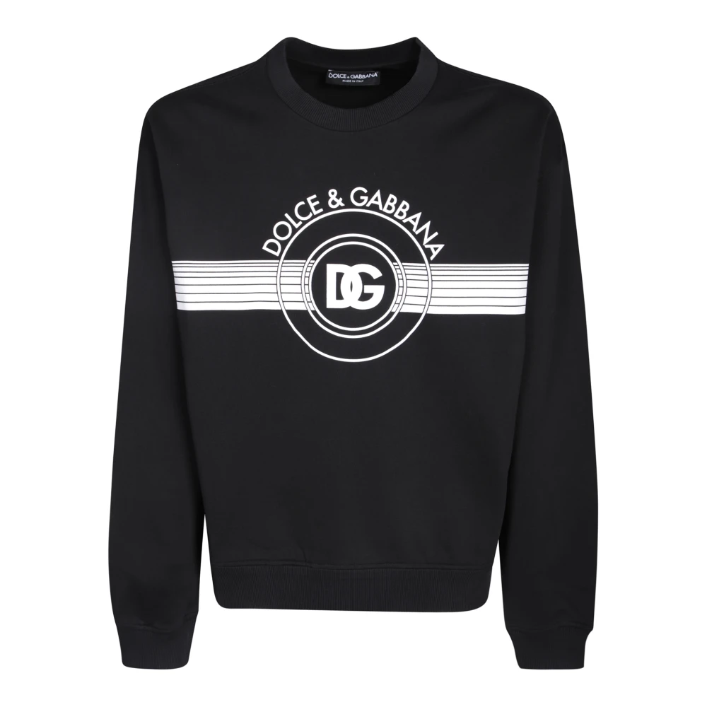 Dolce & Gabbana Zwarte Sweatshirt Ultiem Comfort en Stijl Black Heren