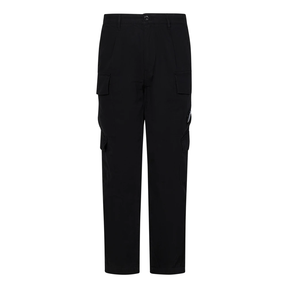 C.P. Company Zwarte Cargo Broek Op Black Heren
