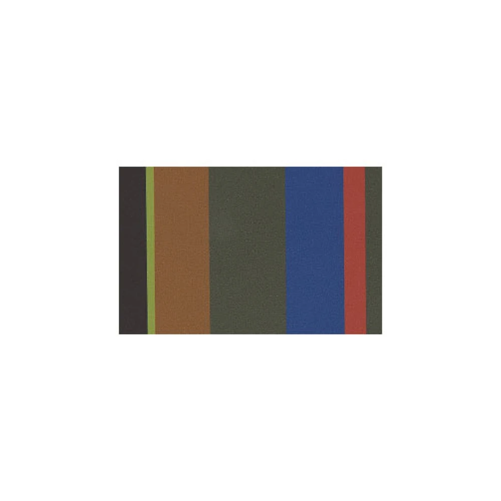 Gallo Groene portemonnee voor dames met rits en veelkleurige strepen Multicolor Dames