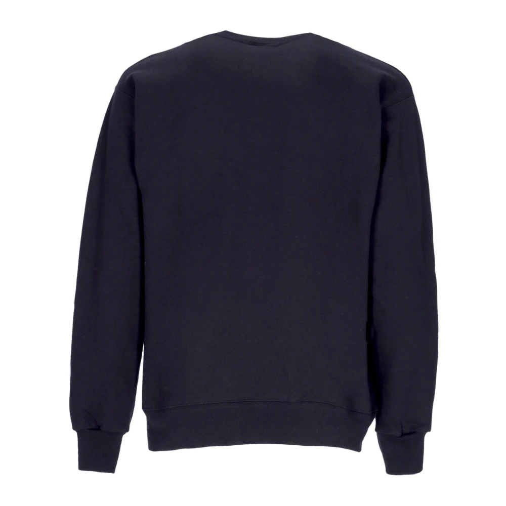 Thrasher Gestreepte Crewneck Lange Mouw Sweatshirt Blue Heren