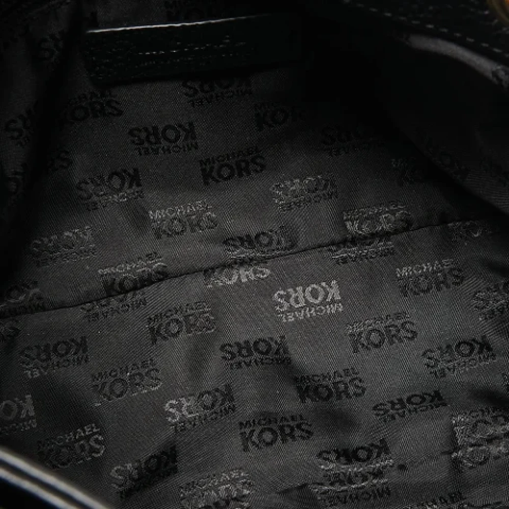 Michael Kors Pre-owned Leather shoulder-bags Black Dames